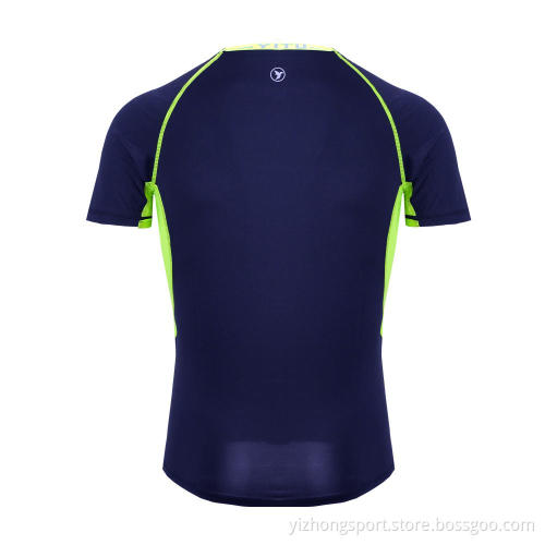 Moisture Wicking Dry Fit T-shirt Tight Grey